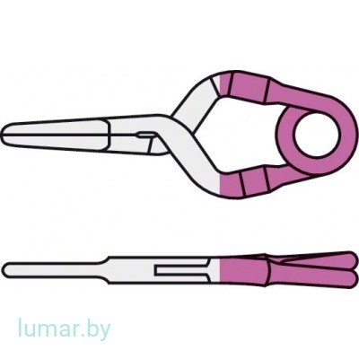 Аневризмоклипса YASARGIL титановая, постоянная, тип "мини", прямая, с узкими браншами, 5 мм, артикул - FT690T