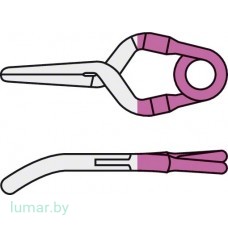 Аневризмоклипса YASARGIL титановая, постоянная, тип "мини", слегка изогнутая, 4.7 мм