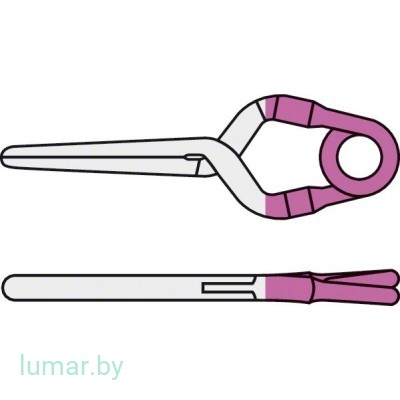 Аневризмоклипса YASARGIL титановая, постоянная, тип "мини", прямая, 7 мм, артикул - FT720T