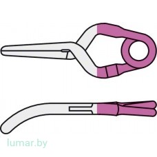 Аневризмоклипса YASARGIL титановая, постоянная, тип "мини", изогнутая, 5.2 мм