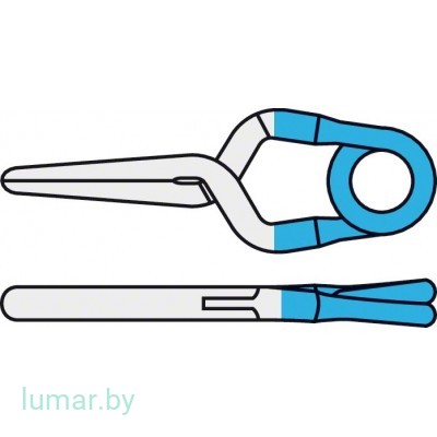 Аневризмоклипса YASARGIL титановая, постоянная, стандартная, прямая, 7 мм, артикул - FT740T