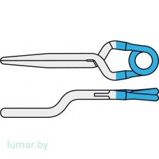 Аневризмоклипса YASARGIL титановая, постоянная, стандартная, байонетная, 7 мм