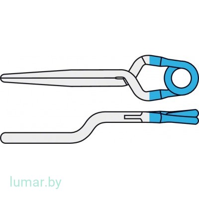 Аневризмоклипса YASARGIL титановая, постоянная, стандартная, байонетная, 9 мм, артикул - FT758T