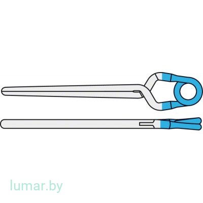 Аневризмоклипса YASARGIL титановая, постоянная, стандартная, прямая, 20 мм, артикул - FT790D