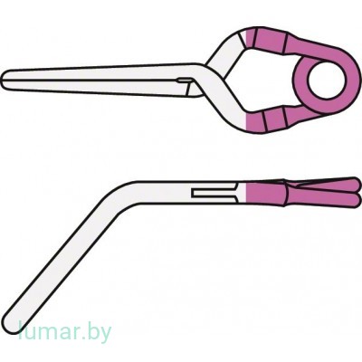 Аневризмоклипса YASARGIL титановая, постоянная, тип "мини", с коленообразным изгибом, 7 мм, артикул - FT806T