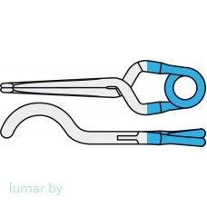 Аневризмоклипса YASARGIL титановая, постоянная, стандартная, ложкообразная, 11.3 мм