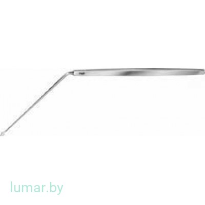 Перфоратор POLITZER для барабанной перепонки, угловой, 160 мм, артикул - OF608R