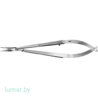 Микроножницы MC CLURE с пружинной рукояткой, прямые, 95 мм, артикул - OC480R