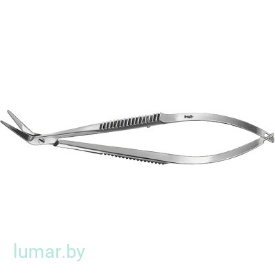 Ножницы CASTROVIEJO с изгибом в сторону, 95 мм, артикул - OC485R