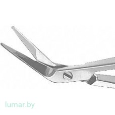 Ножницы CASTROVIEJO с изгибом в сторону, 95 мм