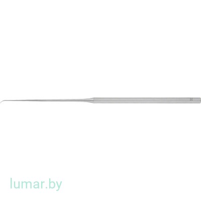 Микроигла, сильно изогнутая, острая, 160 мм, артикул - OG003R