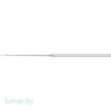 Распатор ушной, для мягких тканей, с круглым окончанием, изогнутый, 1.8 мм