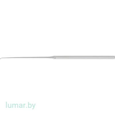 Распатор, микро, изогнутый влево, 160 мм, артикул - OG054R