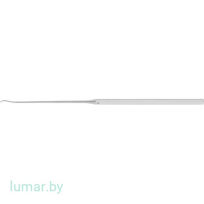 Распатор, микро, с двойным изгибом влево, 160 мм, артикул - OG056R