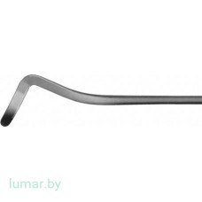 Диссектор ушной, с двойным изгибом влево, 160 мм