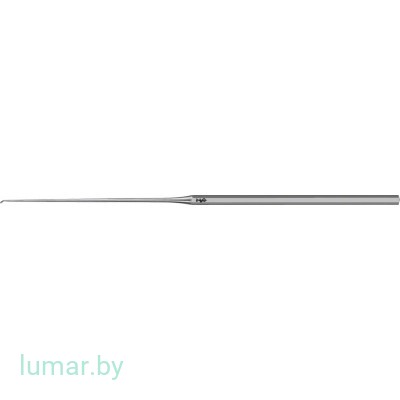 Микронож, круглый, изогнутый под углом 45°, диам. 1.5 мм, 160 мм, артикул - OG133R