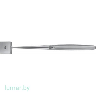 Молоток HEERMANN с полой рукояткой, металлический, 195 мм, артикул - OG209R