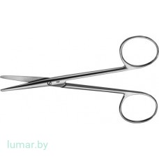 Ножницы COTTLE-KNAPP для пластической хирургии, изогнутые, тупоконечные, 105 мм