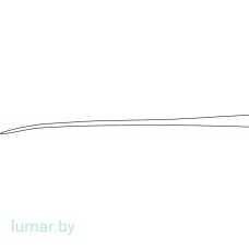 Элеватор HALLE тупоконечный, ширина 3.3 мм, 180 мм