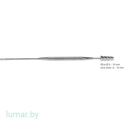 Диссектор GORNEY аспирационный, 180 мм, артикул - OL168R