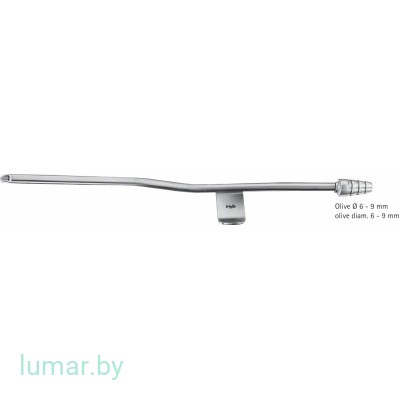 Распатор аспирационный, байонетный, остроконечный, 5 мм, 200 мм, артикул - OL196R