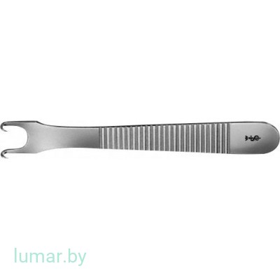 Ретрактор KILNER, 2 зуба, остроконечный, 80 мм, артикул - OL206R