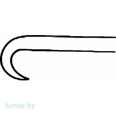 Ретрактор KILNER, 2 зуба, остроконечный, 80 мм