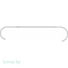 Крючок KILNER, 25х19 мм