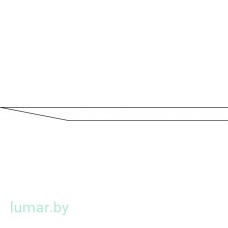Остеотом COTTLE долотообразный, с отметками глубины, 12 мм, 180 мм