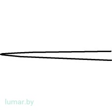 Остеотом COTTLE с трапициевидной рабочей частью, с защищенным наконечником, 180 мм