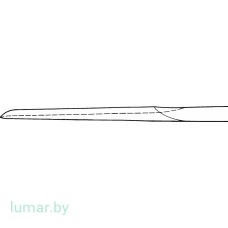 Долото FREER желобоватое, для носовой перегородки, прямое, 6/150 мм