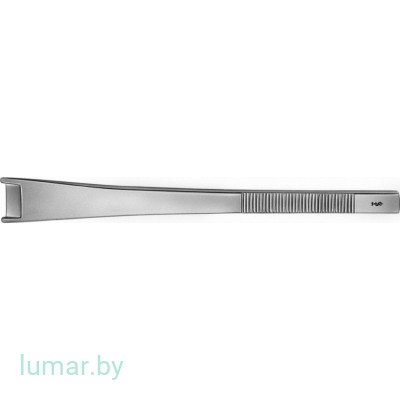 Остеотом CINELLI прямой, с двойным ограничителем, ширина 14 мм, 160 мм, артикул - OL328R