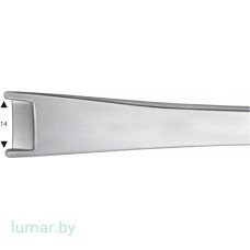 Остеотом CINELLI прямой, с двойным ограничителем, ширина 14 мм, 160 мм