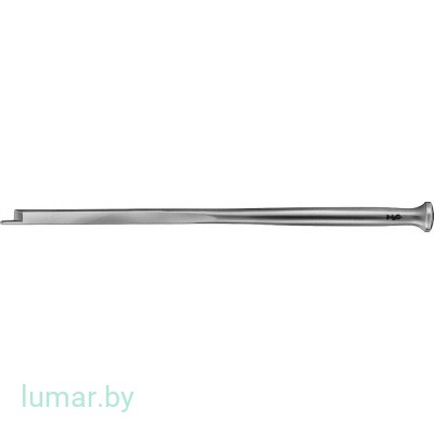 Остеотом FOMON с одним закругленным углом, 8 мм, 170 мм, артикул - OL339R