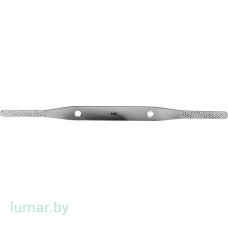 Рашпиль FOMON костный, двухсторонний, крупнозернистый, 6.5/7.5 мм, 215 мм