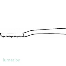 Рашпиль LEWIS деликатный, 8 мм, 175 мм