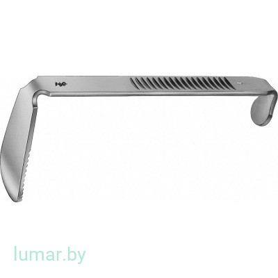 Языкодержатель MC IVOR для использования с рамкой, 25х62 мм, артикул - OM102R