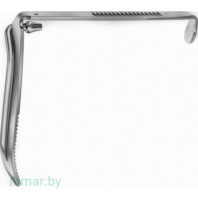 Языкодержатель DAVIS-BOYLE для использования с рамкой, 25х108 мм, артикул - OM115R