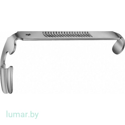 Языкодержатель GAST с желобом, 28х64 мм, артикул - OM181R