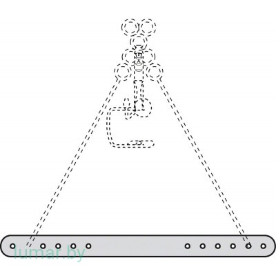 Устройство для поддержки инструментария MAGAURAN для OM186R, 405 мм , артикул - OM187R