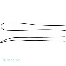 Распатор KOENIG прямой, 5.0 мм, 155 мм