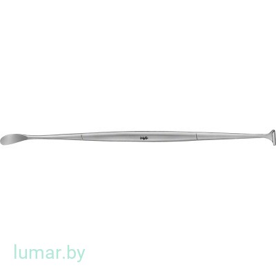 Диссектор для миндалин, пиллар-ретрактор, 10 мм, 215 мм, артикул - OM661R