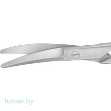 Ножницы BOETTCHER для миндалин, изогнутые, тупоконечные, 180 мм