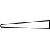 Микрощипцы ларингеальные, прямые, артикул - OP300R