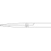 Ножницы STEVENS для тенотомии, прямые, остроконечные, 110 мм, артикул - BC170R
