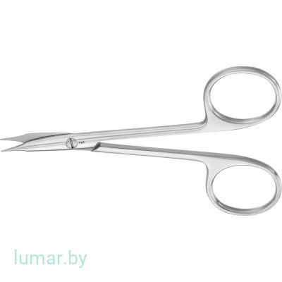Ножницы STEVENS для тенотомии, изогнутые, остроконечные, 110 мм, артикул - BC171R