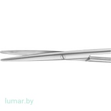 Ножницы BABY-METZENBAUM с твердосплавными вставками, деликатные, прямые, тупоконечные, 145 мм