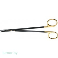 Ножницы NOIR TOENNIS-ADSON с волнообразной заточкой, изогнутые, 175 мм