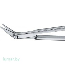 Ножницы DIETHRICH POTTS деликатные, изогнутые под углом 45°, 180 мм