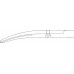 Ножницы WELLER сильно изогнутые, 280 мм, артикул - BC620R